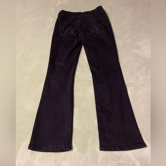 Wrangler Womens size 5/6 x 32 Black Jeans - Picture 2 of 4